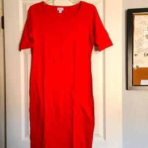 Lularoe red dress